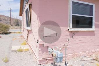 A look at the damage caused by July's big earthquakes near Ridgecrest