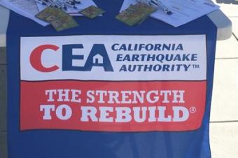 Image: CEA took part in an event marking the 1-year anniversary of the 2014 South Napa Earthquake