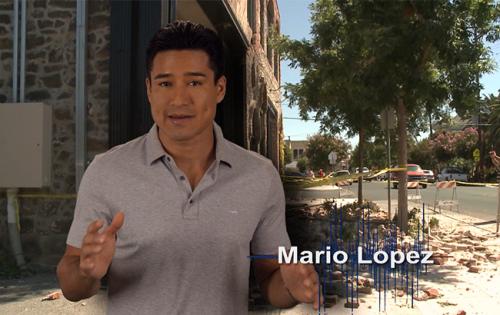 Image: Mario López le dice qué debe hacer durante un terremoto y lo invita a unirse al simulacro ShakeOut este21 de octubre.