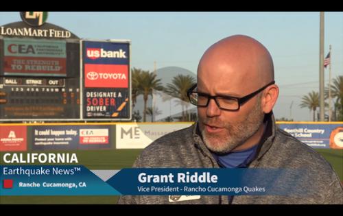 CEA’s “Earthquake Preparedness Night” at the Quakes was such a success.